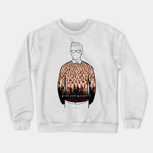 Spike Jonze, director of Being John Malkovich Crewneck Sweatshirt by Youre-So-Punny